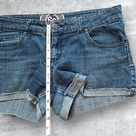 🟢5/$25  SO Denim Distressed Skinny Shorts - Picture 10 of 16